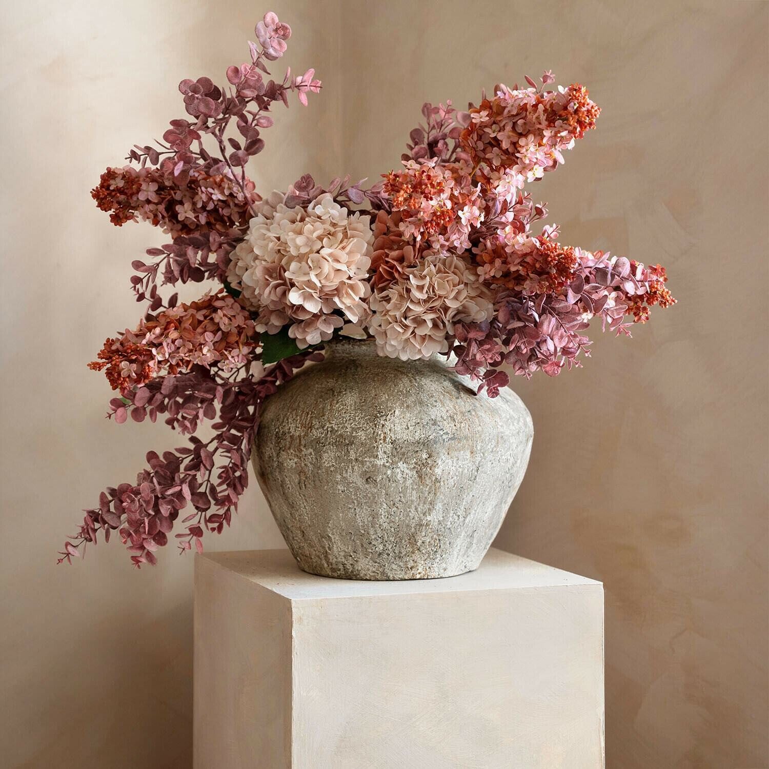 Mirabeau Tischvase Vase Champs antikgrau, none – Bild 2 von 5