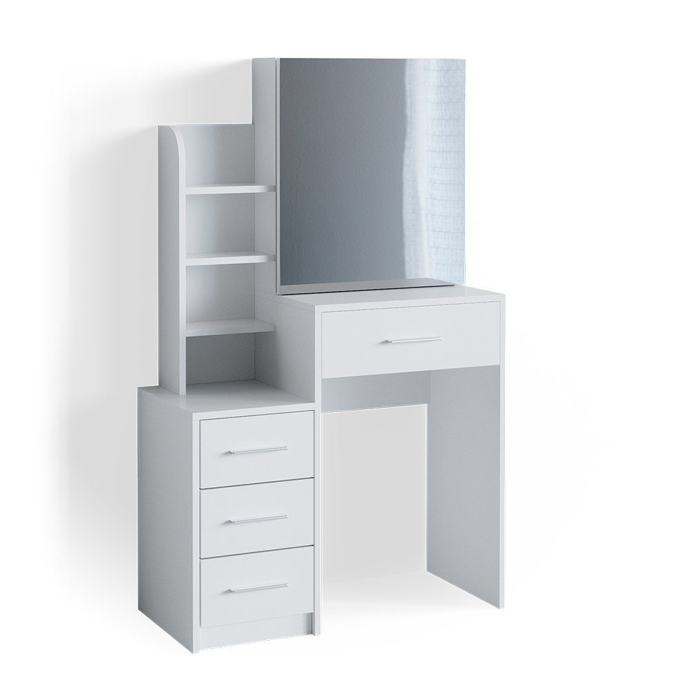 Vicco Schminktisch Conrada, Weiß, 80 cm günstig online kaufen