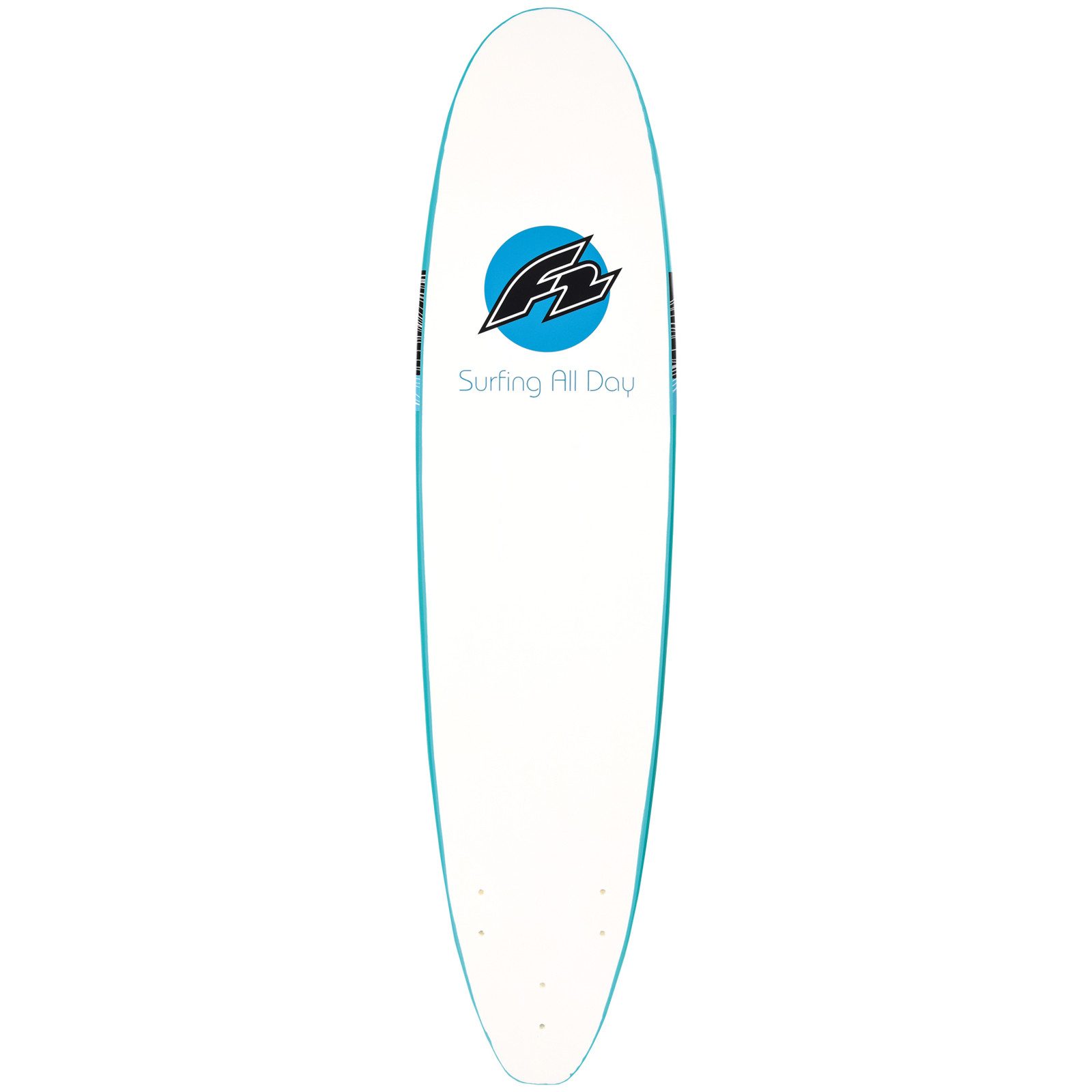 F2 Wellenreiter F2 Wellenreiter Softboard 8 Türkis 2024/25, Surfbrett