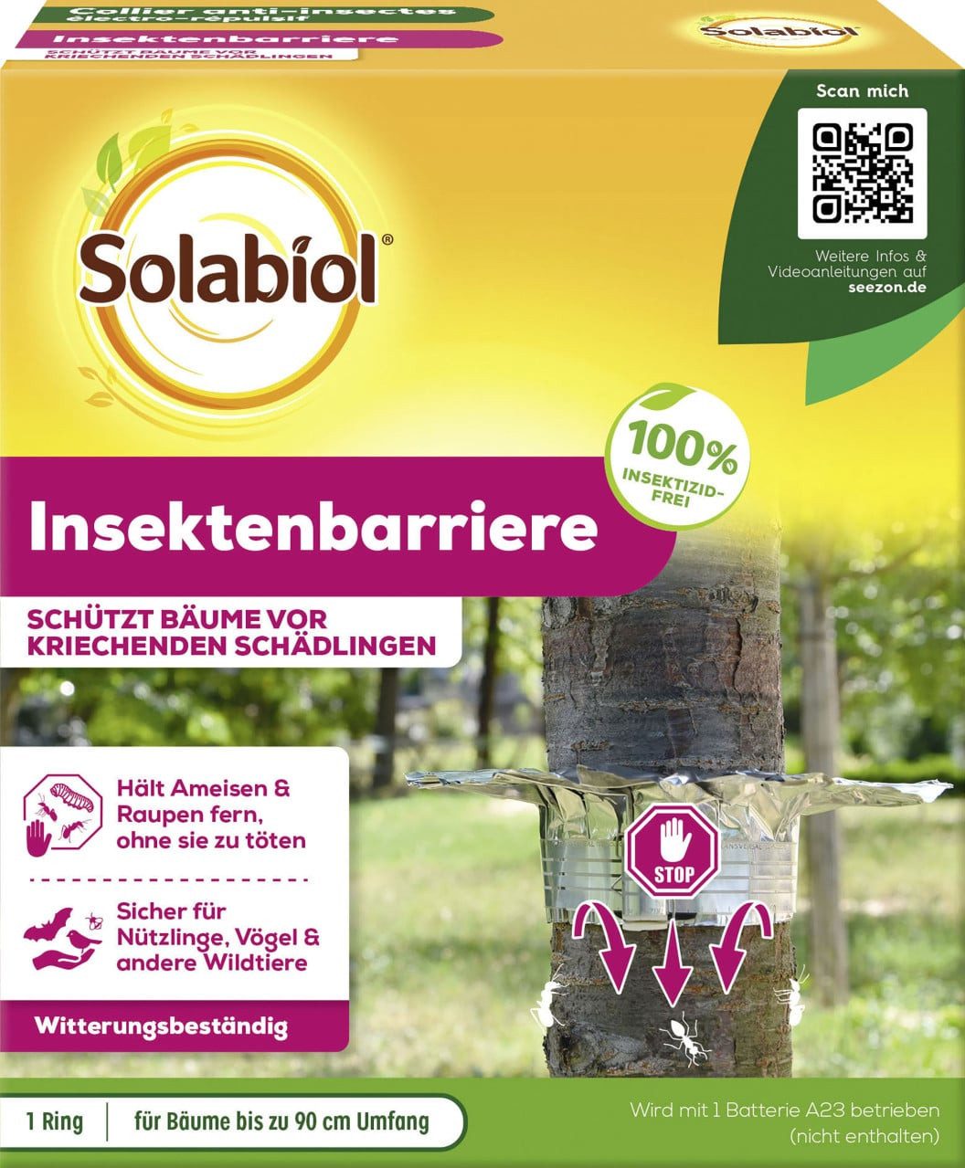 Solabiol Gartenpflege-Set Solabiol Insektenbarriere 1 Stück