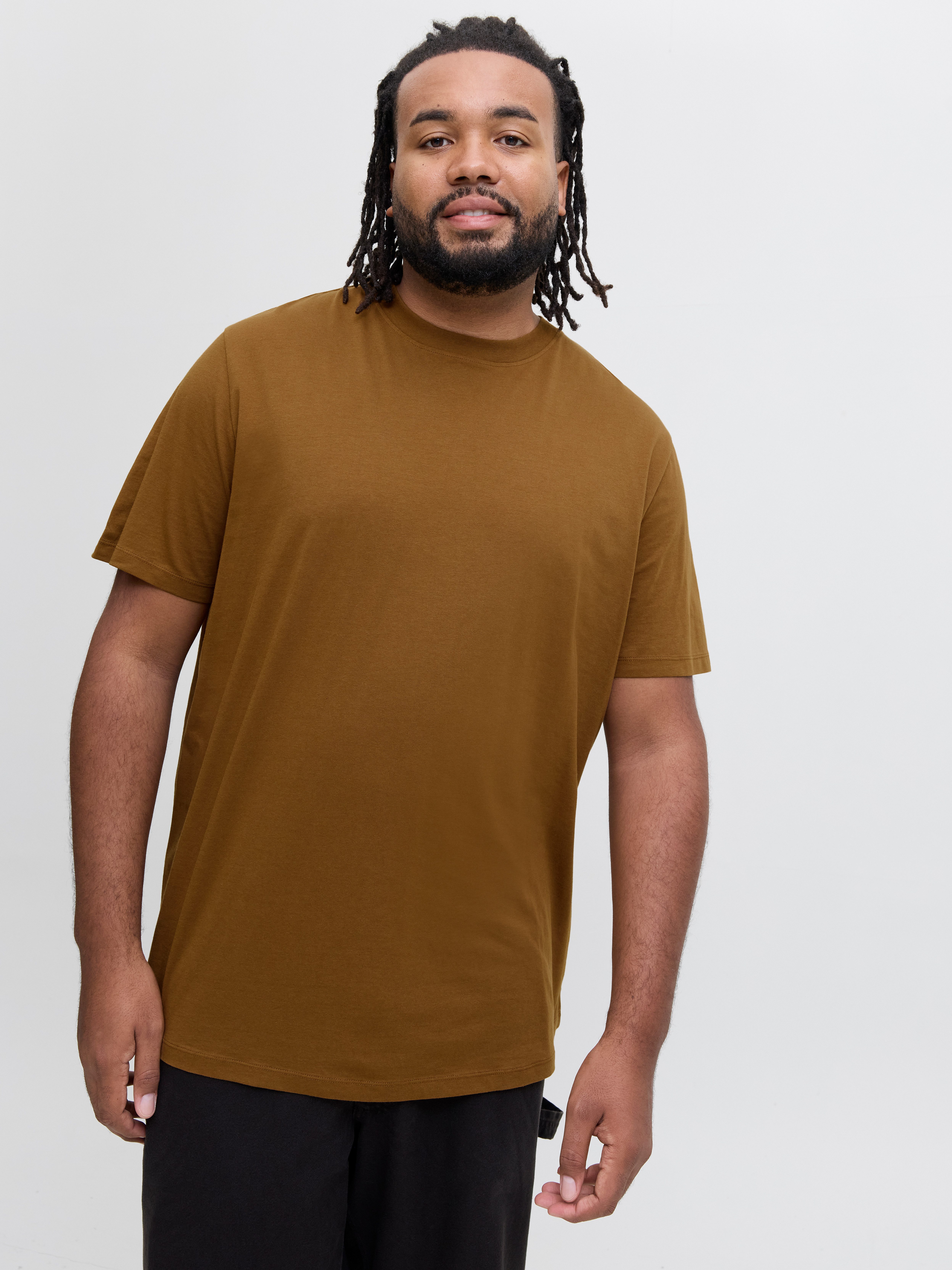 Jack & Jones PlusSize T-Shirt JJEBRADLEY TEE SS NOOS PLS mit Rundhalsaussch günstig online kaufen