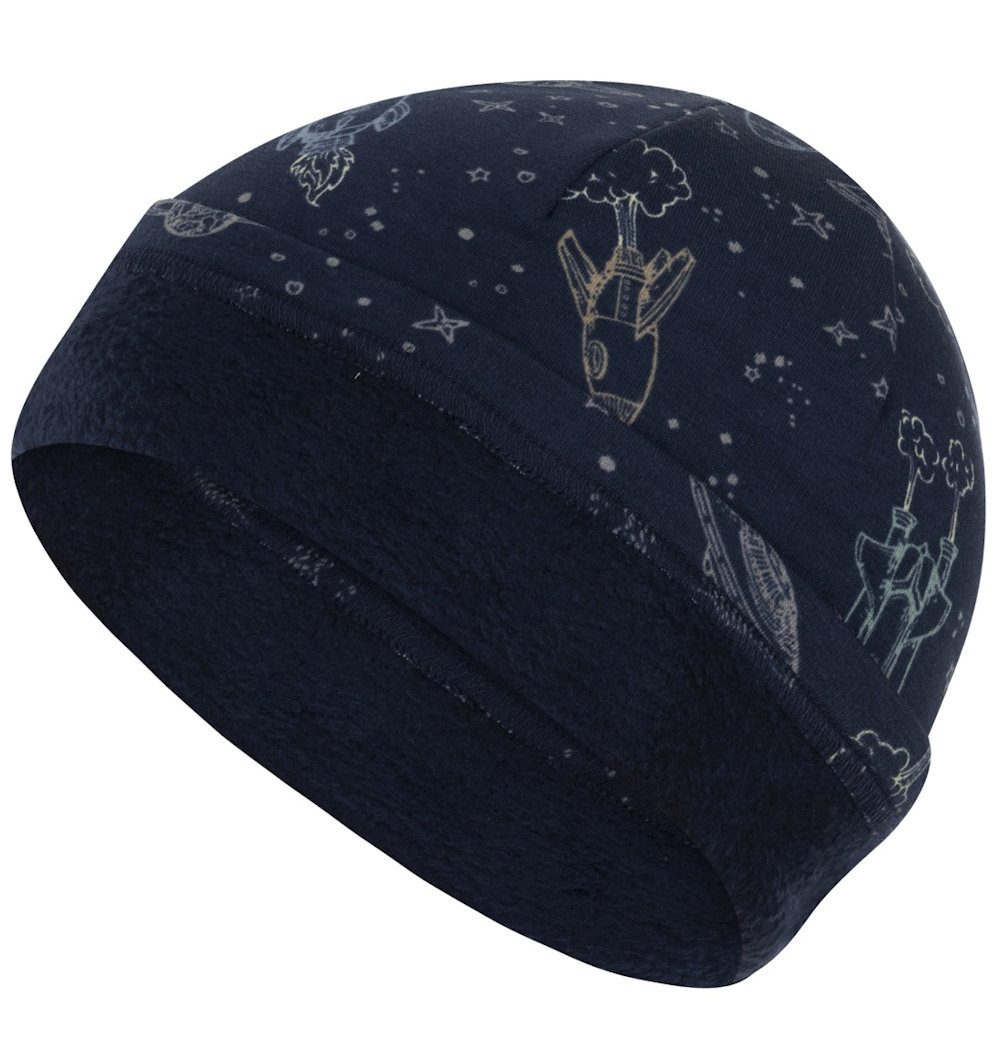 SALT AND PEPPER Beanie Salt & Pepper Jungen 2er Set Beanie Mütze Schal Loop gefüttert Space (2er Set) – Bild 3 von 5