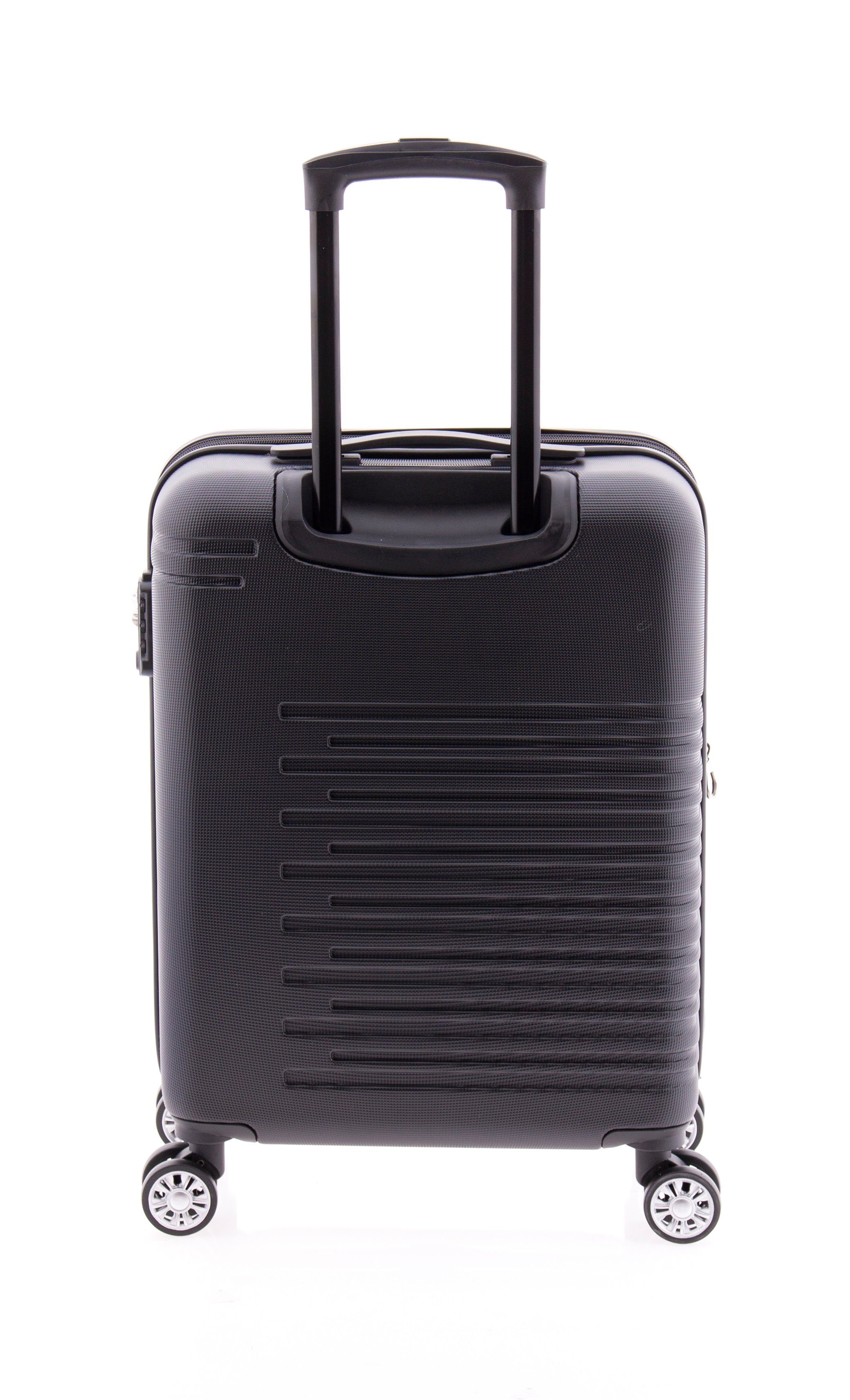 GLADIATOR Trolleyset - Koffer-Set div. schwarz Farben Dehnfalte, Rollen, cm, 67+55 2-tlg. 4 TSA