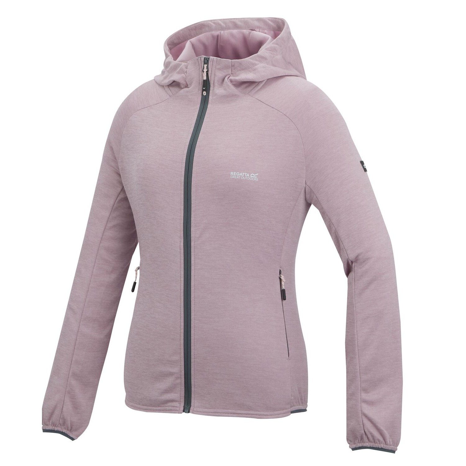 Strickfleecejacke Jacke mit Kapuze Ferna Midlayer