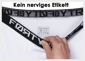 FortyFour Boxershorts Herren Männer Unterhosen Baumwolle Premium Qualität perfekte Passform (Spar Pack, 10er Pack) S - 7XL