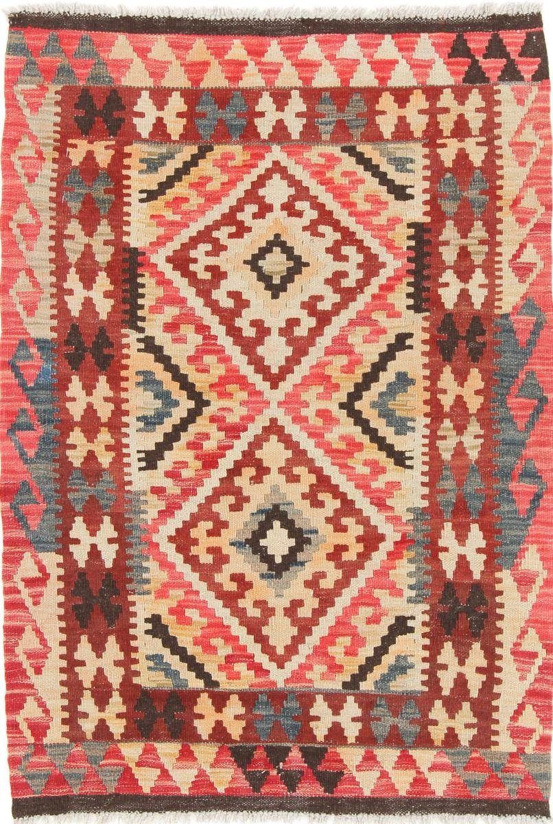 Orientteppich Kelim Afghan 85x125 Handgewebter Orientteppich, Nain Trading, rechteckig, Höhe: 3 mm