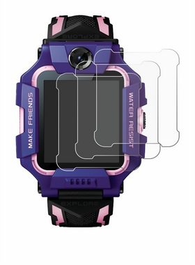 Savvies Schutzfolie für Imoo Watch Phone Z6, Displayschutzfolie, 6 Stück, Folie klar