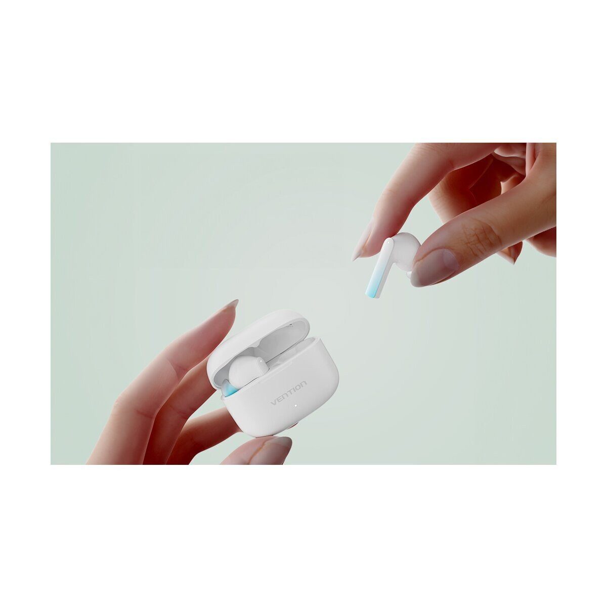 VENTION Kabellose Kopfhörer, Vention Elf Earbuds E04 (schwarz) Bluetooth-Kopfhörer