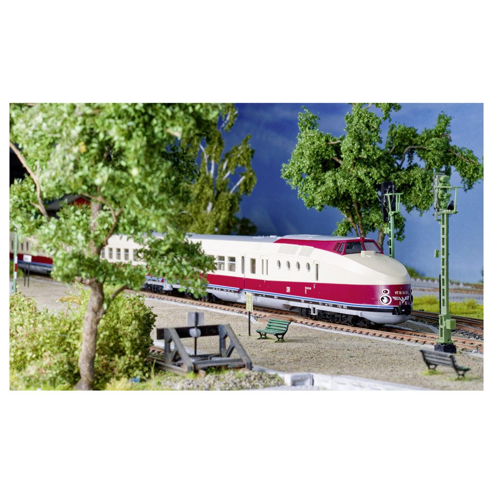 KATO Modelleisenbahn Startpaket KATO K10-713-9 N 4-tlg. Triebzug VT18.16 SVT Görlitz der DR