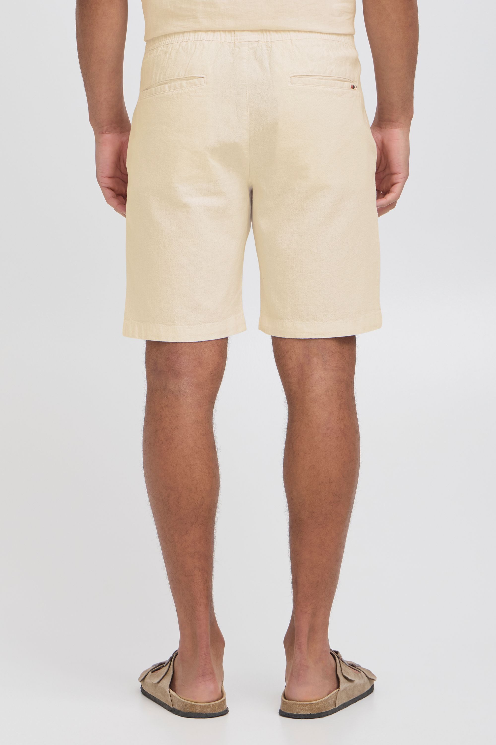Indicode Leinenhose IDPassa Sommerliche Leinen-Mix-Shorts