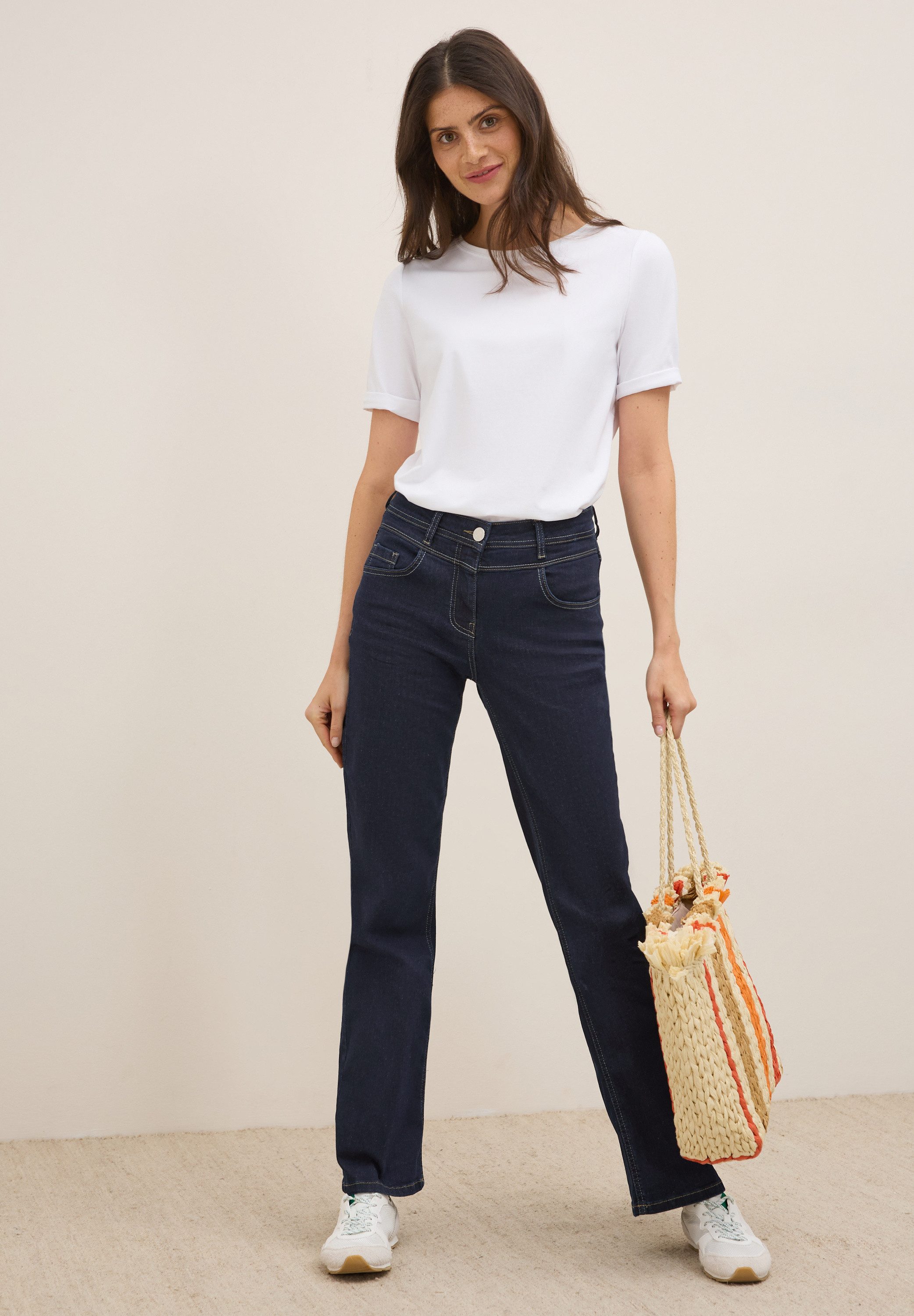 CECIL Bootcut-Jeans Style Toronto im Five-Pocket Style