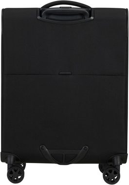 Samsonite Weichgepäck-Trolley Litebeam, black, 55 cm, 4 Rollen, Handgepäck Reisekoffer Trolley TSA-Zahlenschloss