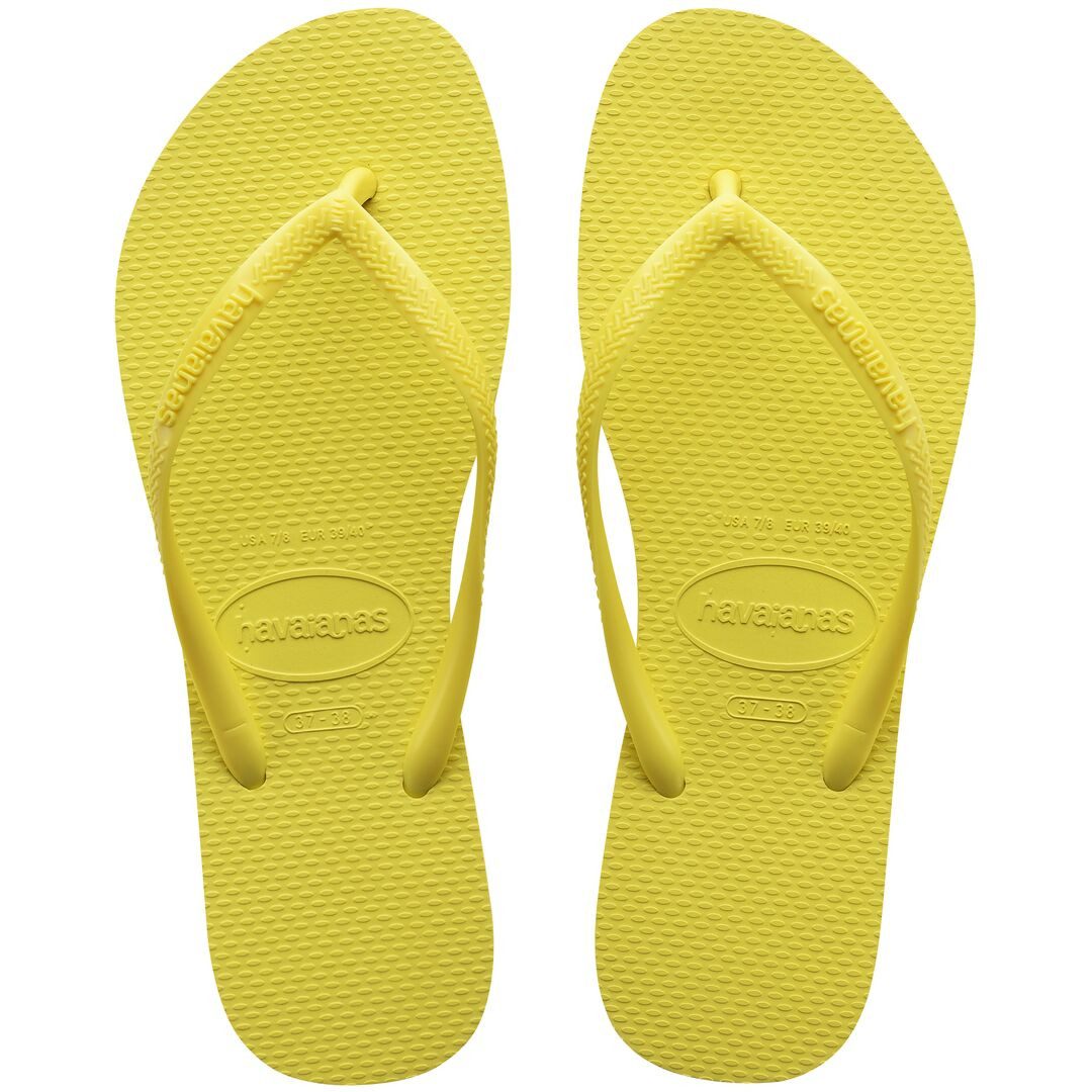 Havaianas Havaianas Slim Zehentrenner gelb Zehentrenner günstig online kaufen