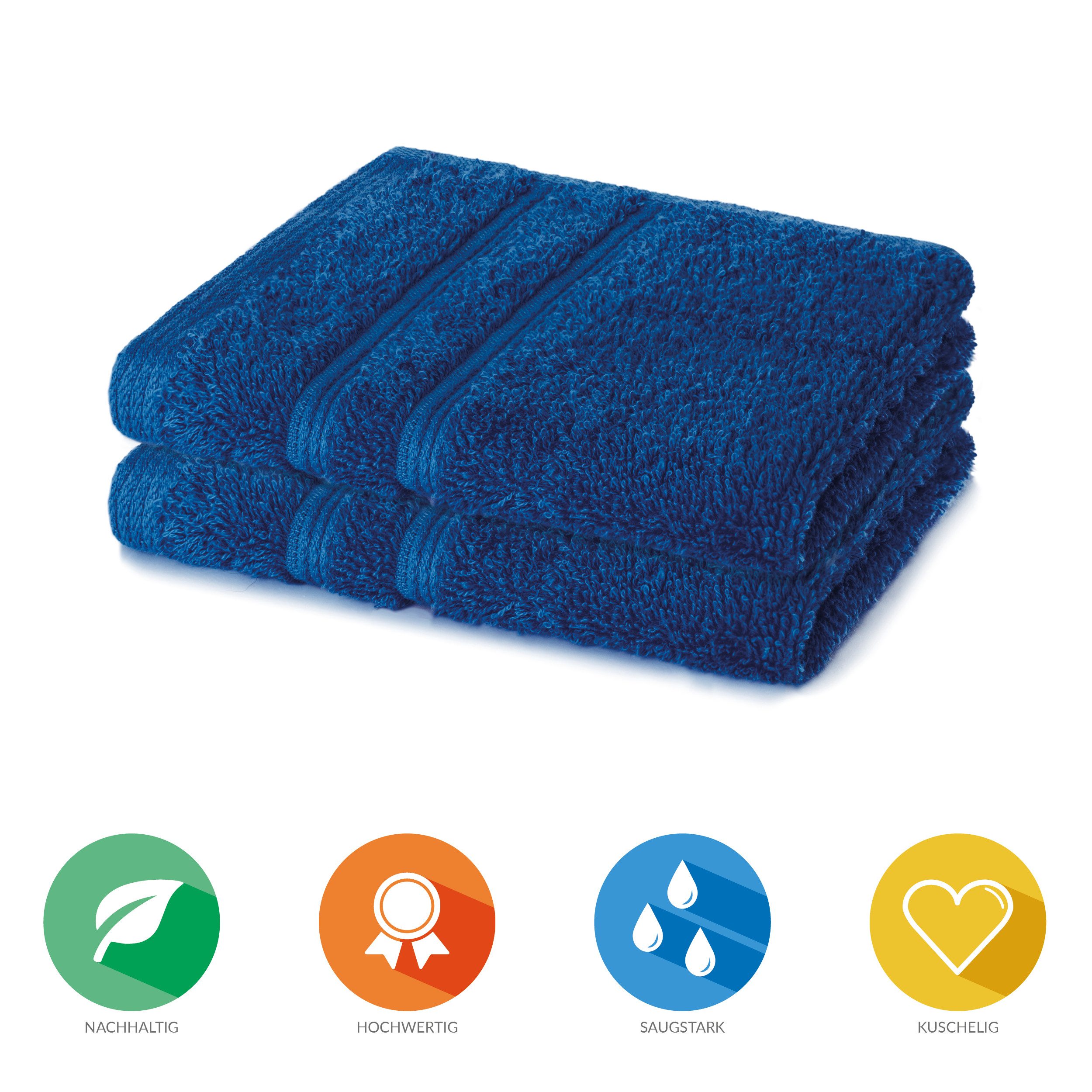 Lavea Seiftuch Bali Seiftücher, Waschlappen Frottee 30x30 cm, Weiches Bio-B günstig online kaufen