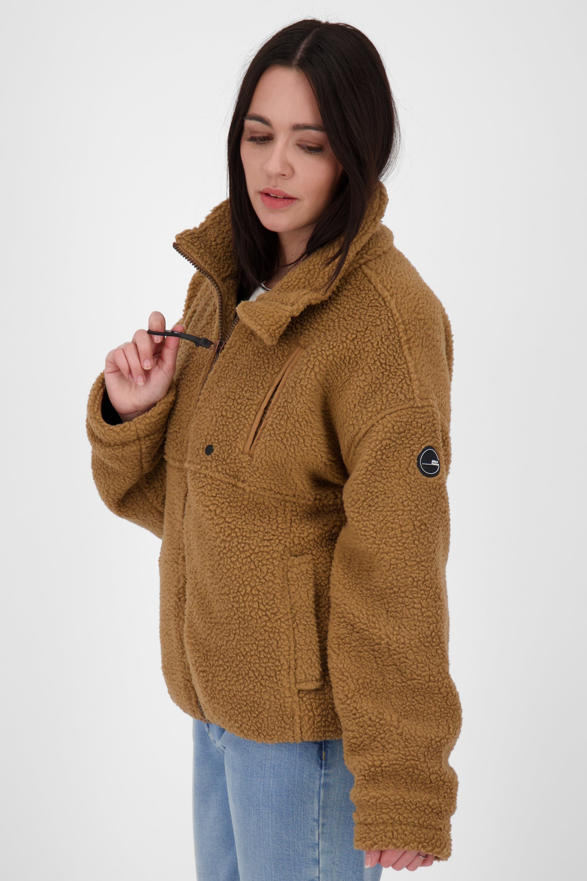 KaluaAK G Damen Winterjacke Jacket & Jacke Alife Kickin Winterjacke, gefütterte tobacco