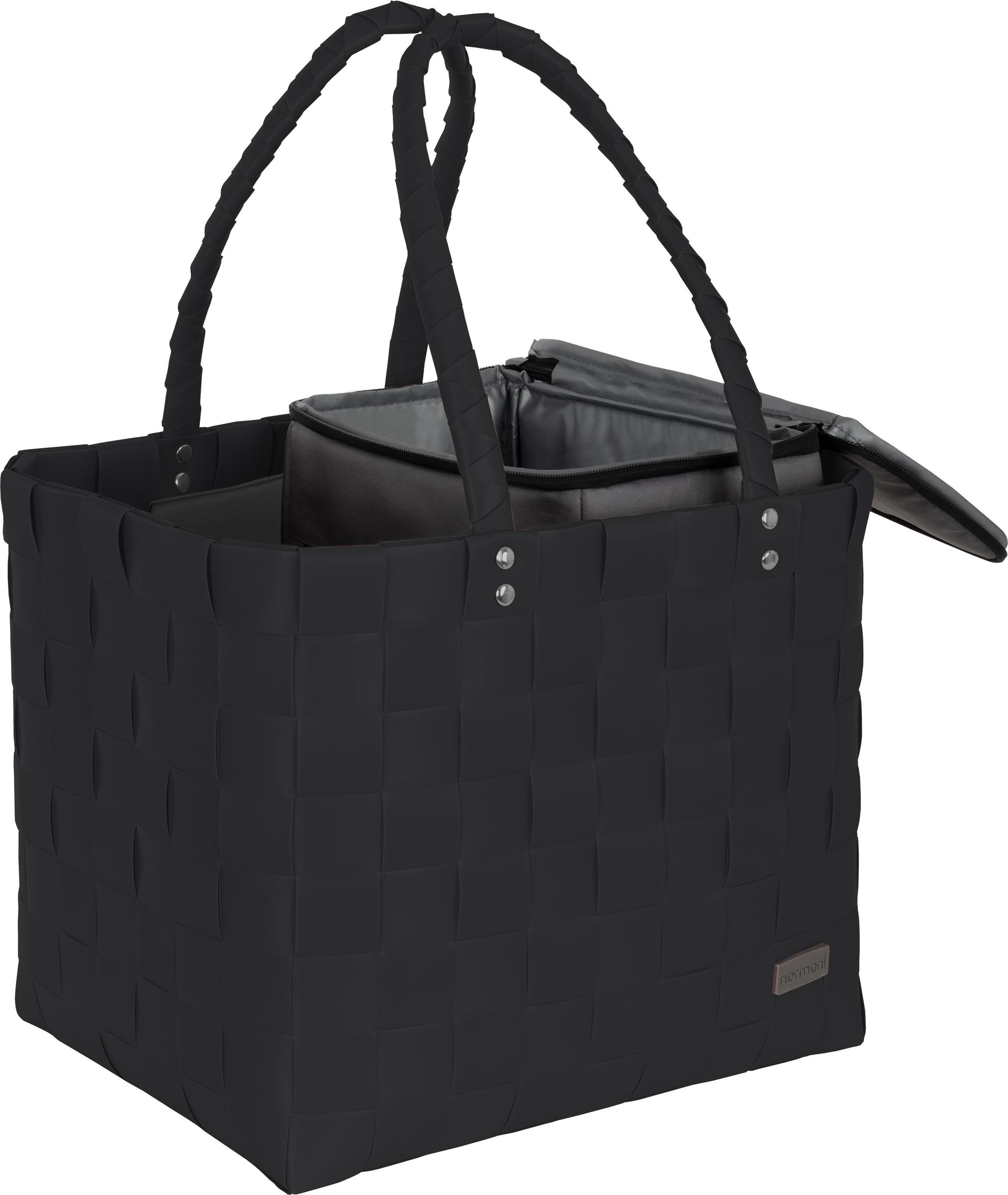 normani Einkaufskorb Flechtkorb mit kleiner Kühltasche, günstig online kaufen