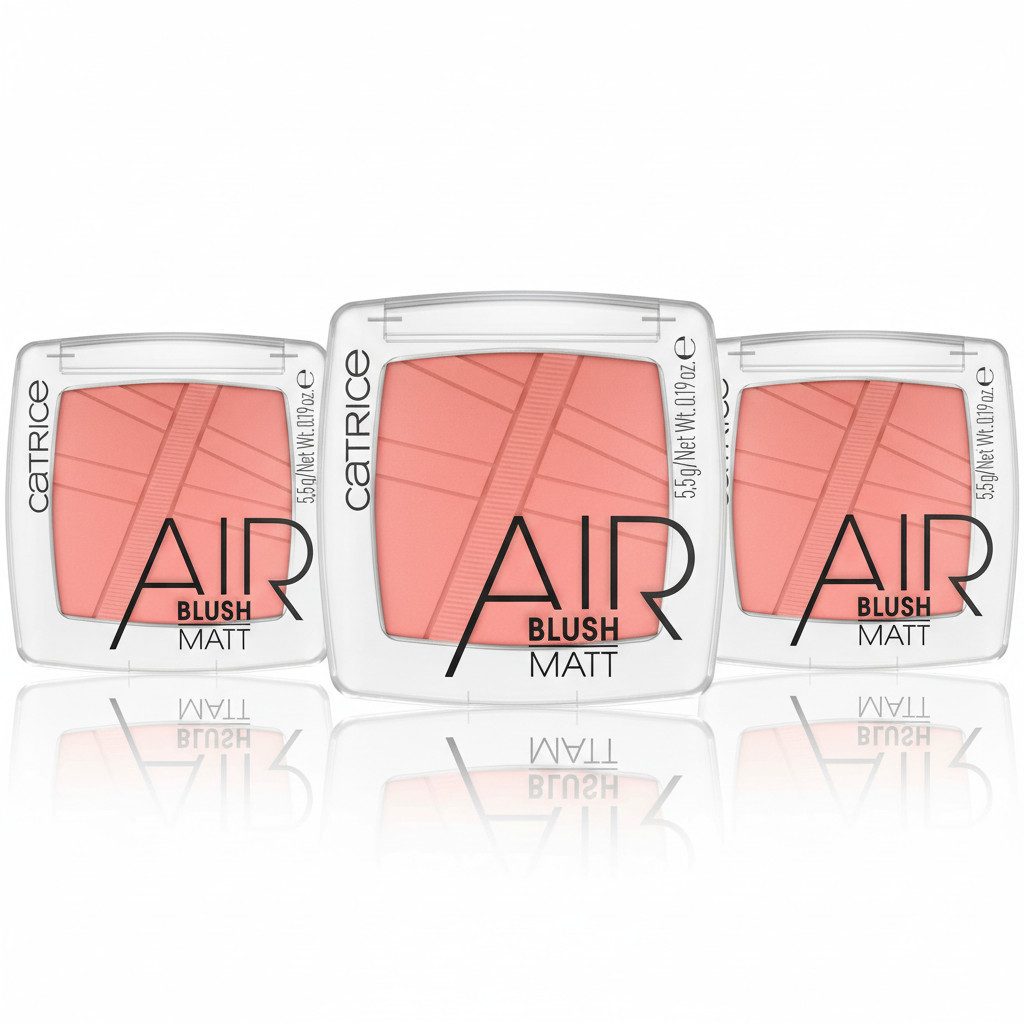 Catrice Rouge AirBlush Matt, 3-tlg., mit leichter Textur