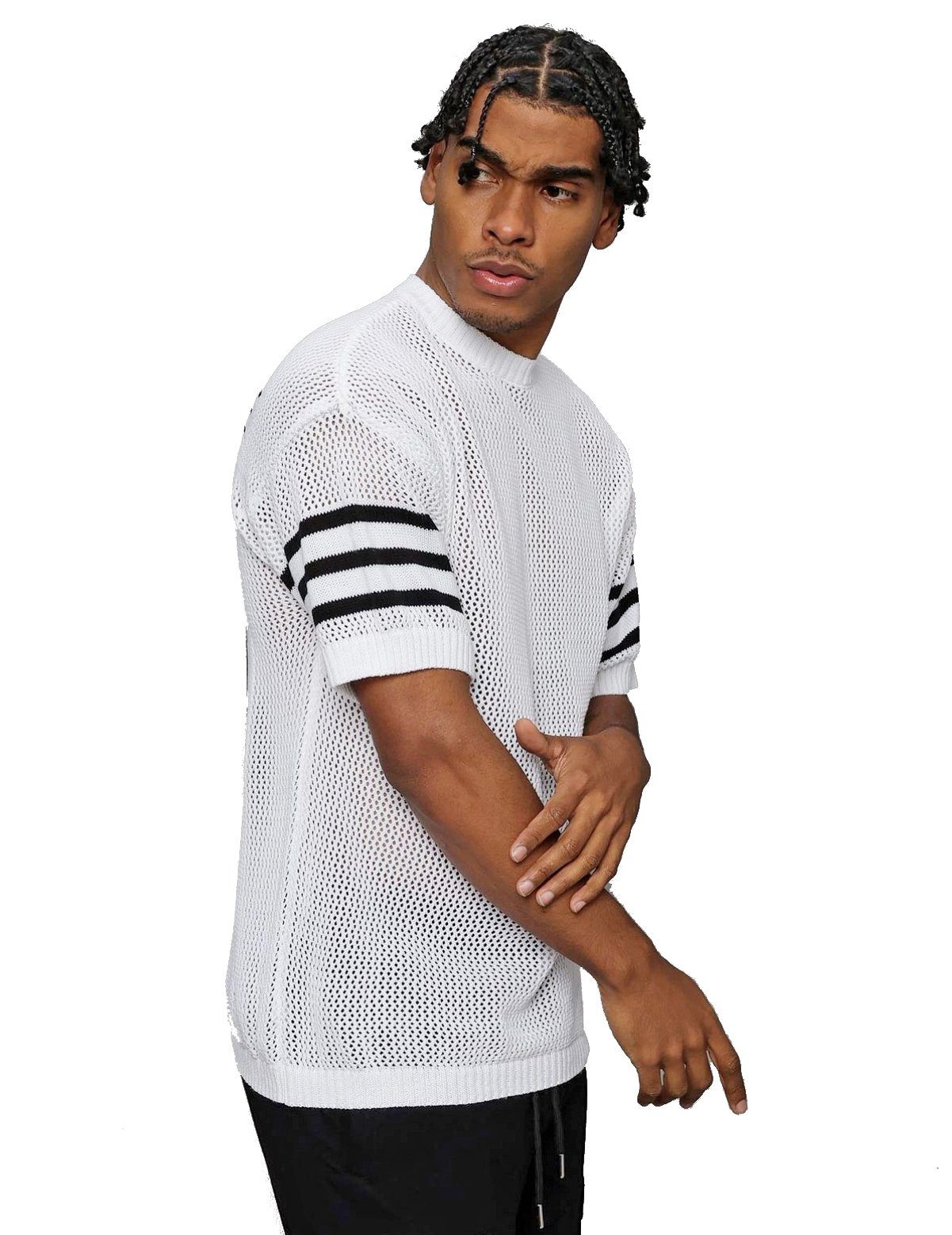 Denim House T-Shirt OVERSIZE Transparent Kurzarm günstig online kaufen