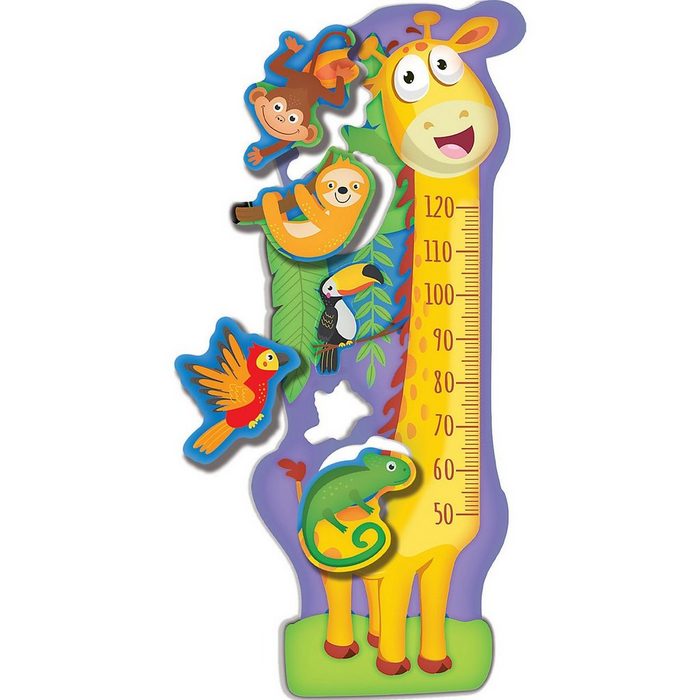 Lisciani Lernspielzeug Montessori Baby Giraffe Wachse und Spiele!