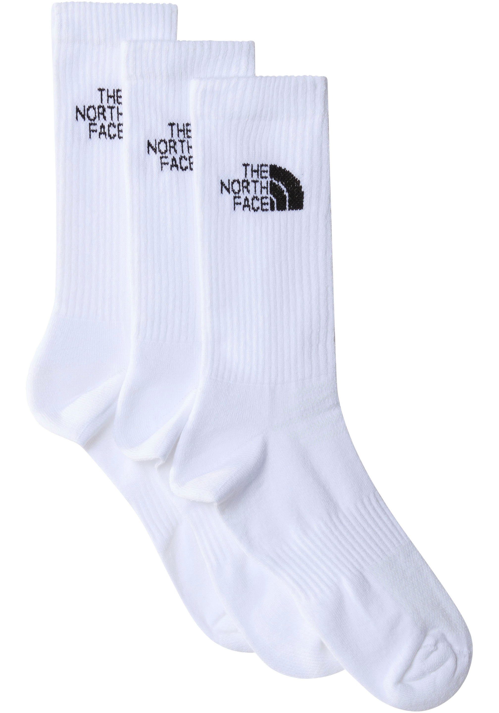 The North Face Спортивні шкарпетки MULTI SPORT CUSH CREW SOCK 3P (3-Paar)