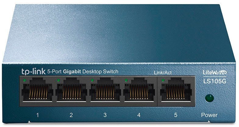 tp-link LiteWave 5-Port Gigabit Desktop Switch Netzwerk-Switch