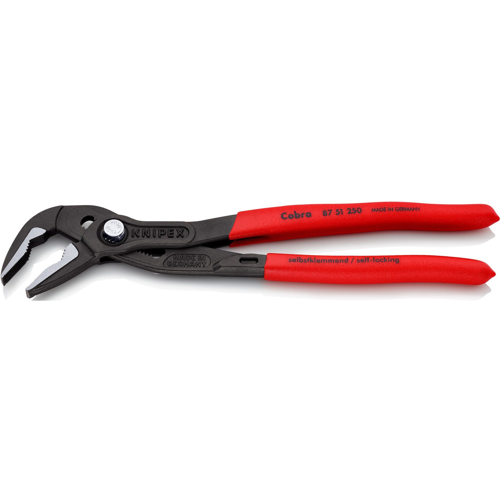 Knipex Greifzange KNIPEX Cobra ES 87 51 250, 250mm, Rohr-