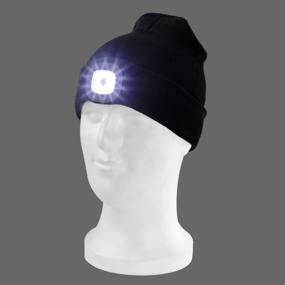 IWH LED mit Stirnlampe LED-Licht schwarz