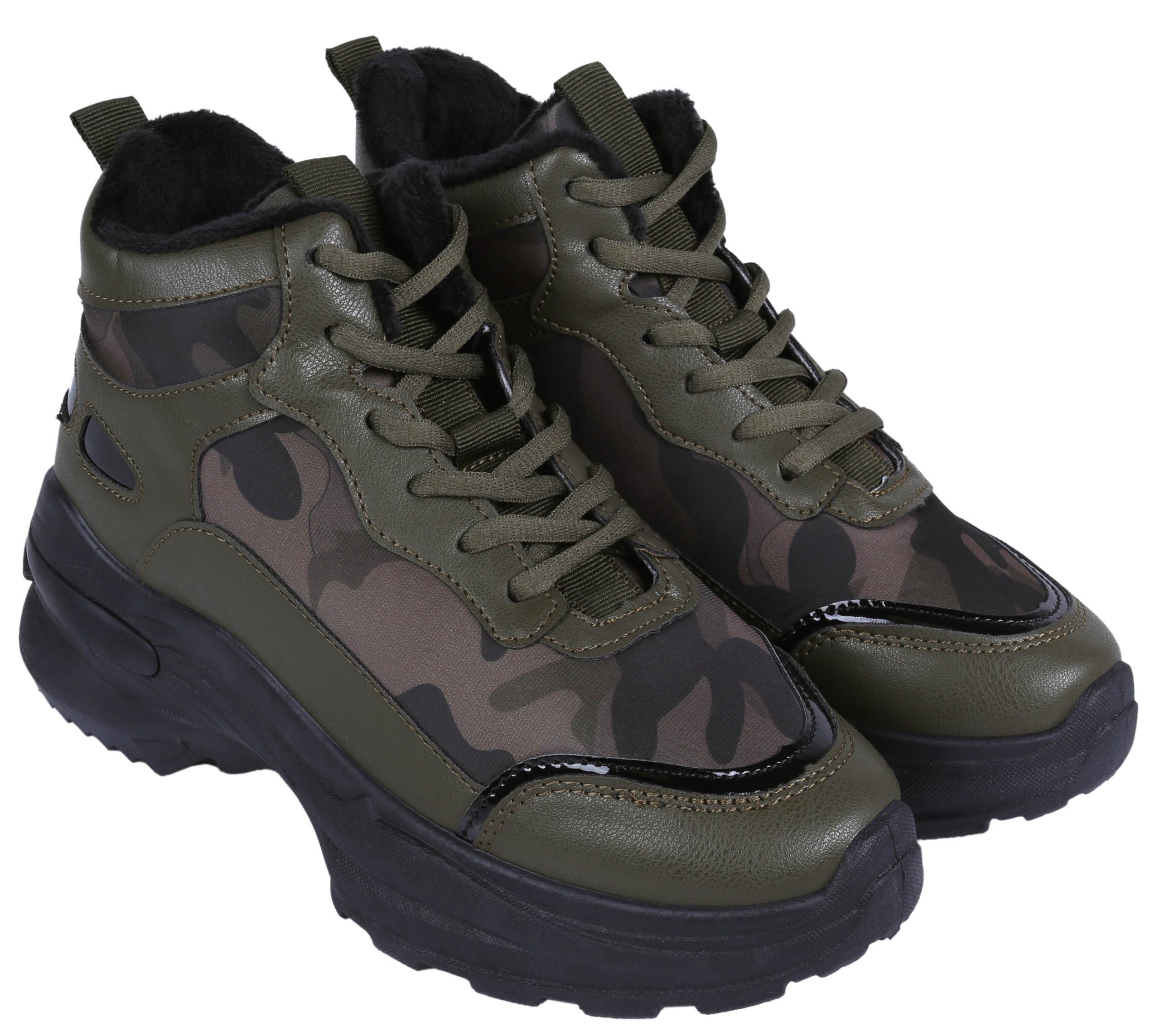 Sarcia.eu Damen-Militär-Trekkingschuhe/Sneaker bis Knöchel VICES 36 günstig online kaufen