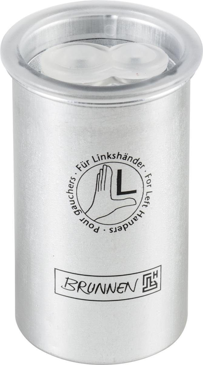 BRUNNEN Anspitzer BRUNNEN 1029847 Dosenspitzer Linkshänder 3,5 x 6,5 cm