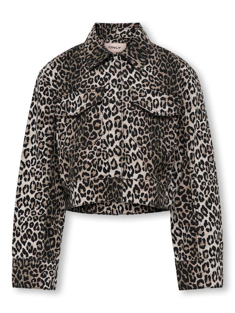 KIDS ONLY Jeansjacke KOGSANDRA-LUMI PRINTED JACKET PNT (1-St) Brusttaschen