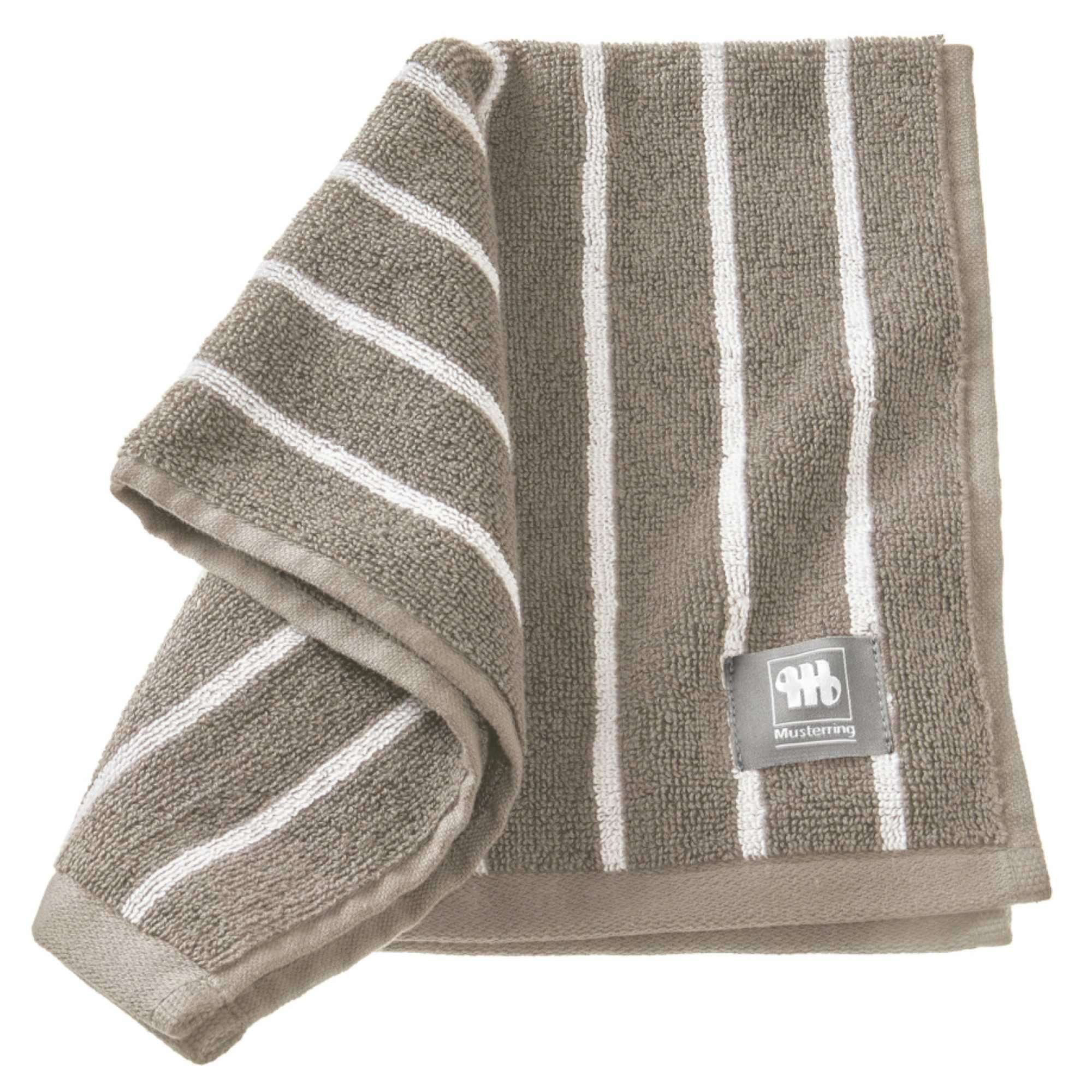 Musterring Gästehandtuch NEEDLESTRIPE Gästehandtuch, Baumwolle (1-St), günstig online kaufen