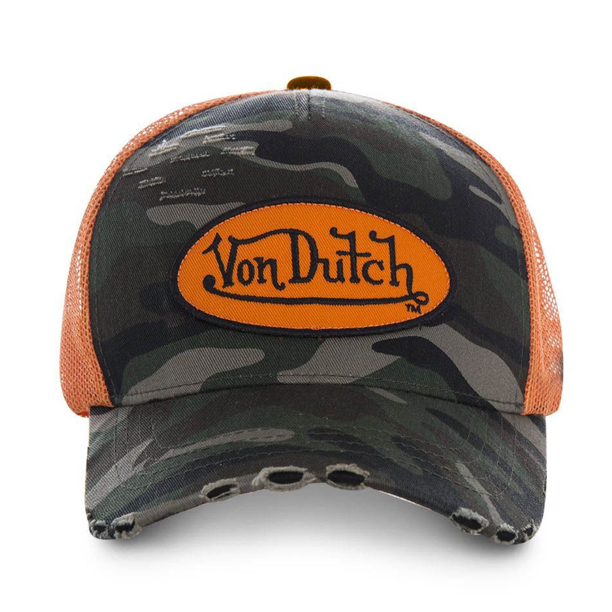 Von Dutch Trucker Cap Von Dutch Originals Trucker Cap - CAMOU USED Baseball Mesh (Basecap, Basecap, Meshcap, Trucker Kappe)