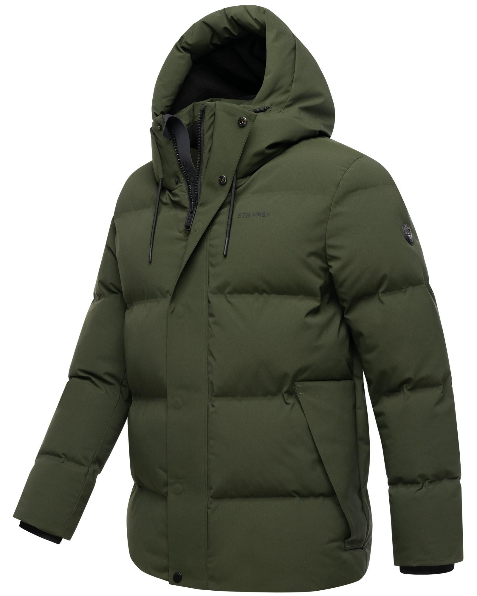 Stone Harbour Steppjacke Taviaan XX Gesteppte Herren Jacke mit Kapuze