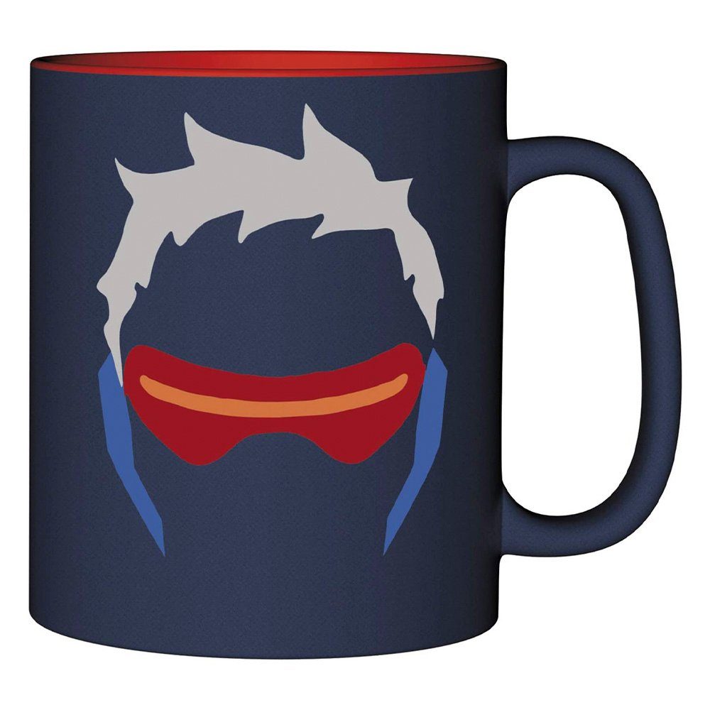 ABYstyle Tasse Overwatch Tasse mit Soldier: 76 Motiv, 460 ml, Steinzeug, Overwatch Soldier: 76 Tasse | Tassen