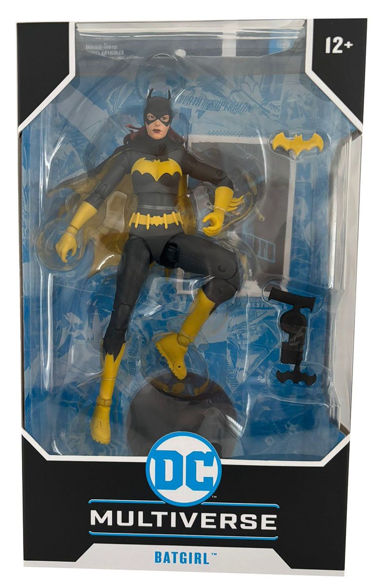 Batman Actionfigur DC Multiverse Batgirl, Actionfigur mit beweglichen Gelenken, Waffen un