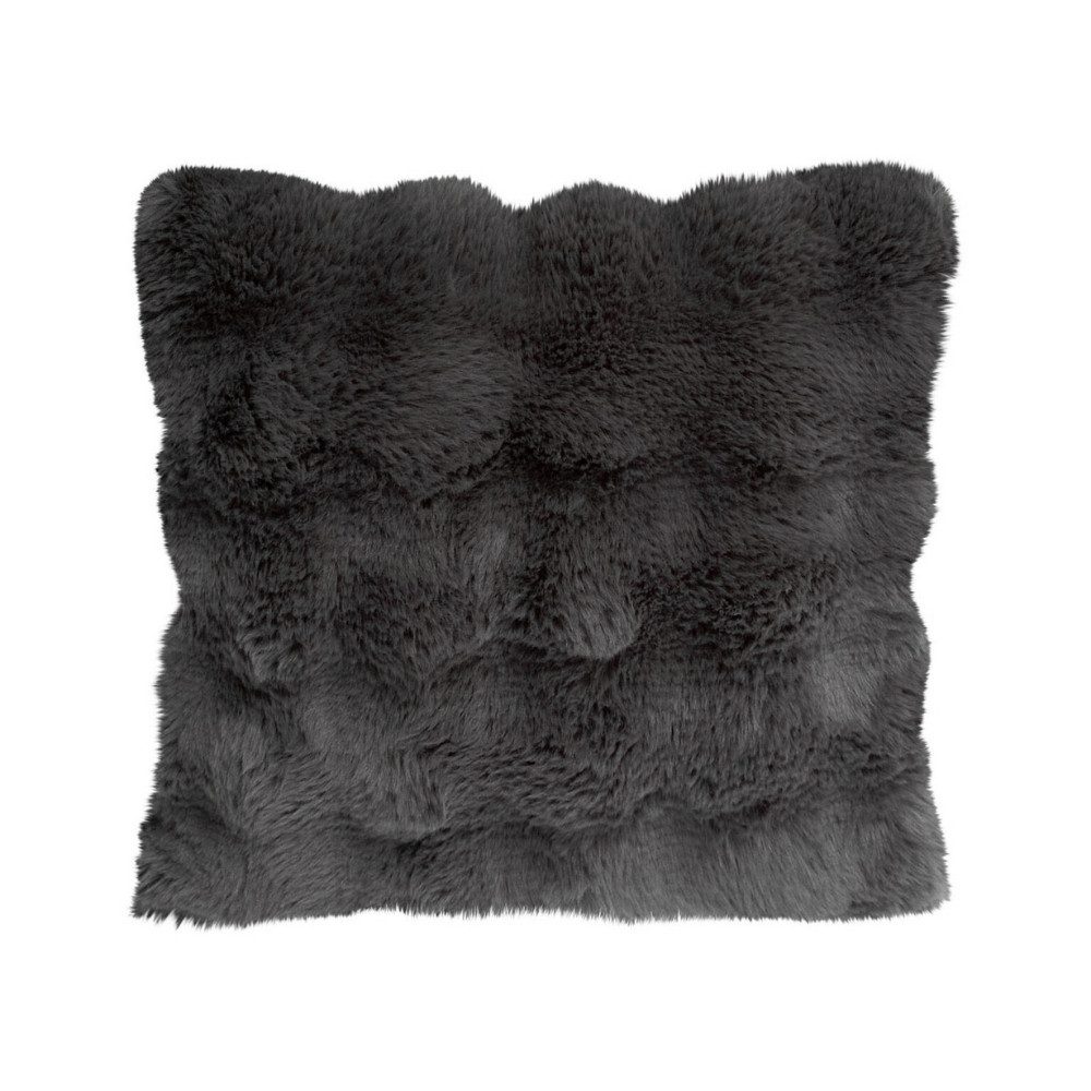 REALLaxx Fellkissen Kaninfell Bubble, 45x45 / 50x70cm Dekokissen weiches Ku günstig online kaufen