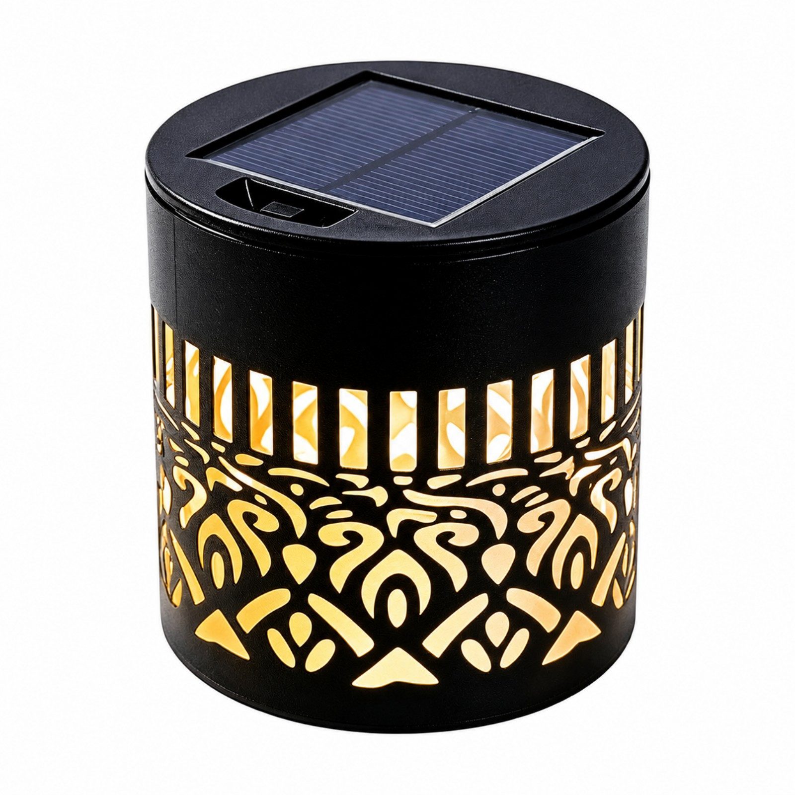 VIVIHEYDAY LED Außen-Wandleuchte Decorative Solar Mandala Lights,Solar Wandleuchte,Solarlampen, für Außen,Mandala Solar Lantern,LED Gartenleuchte, Wasserdichte für Gartendeko und Terrasse