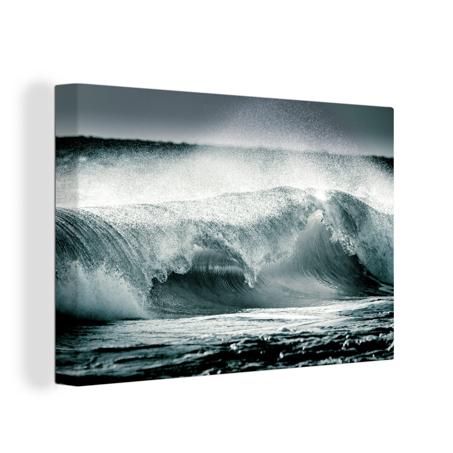 OneMillionCanvasses® Leinwandbild Meer - Golf - Ozean, (1 St), Wandbild Leinwandbilder, Aufhängefertig, Wanddeko, 30x20 cm