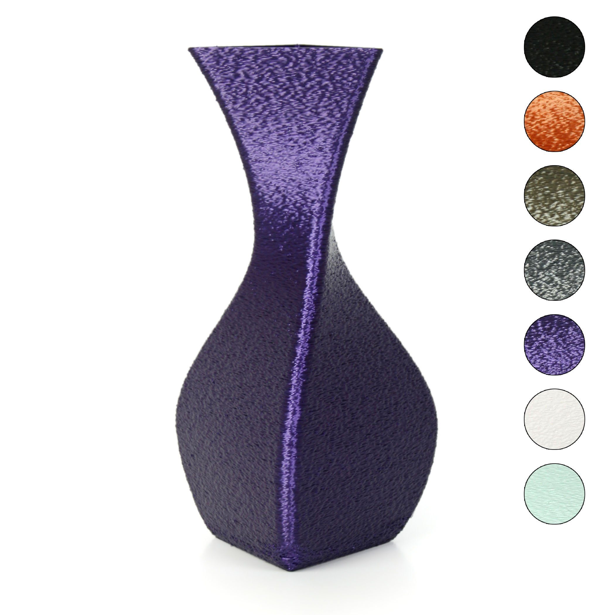 Dekorative nachwachsenden Vase Designer aus Rohstoffen; bruchsicher Kreative wasserdicht Feder Dekovase Bio-Kunststoff, & Violet – Blumenvase aus