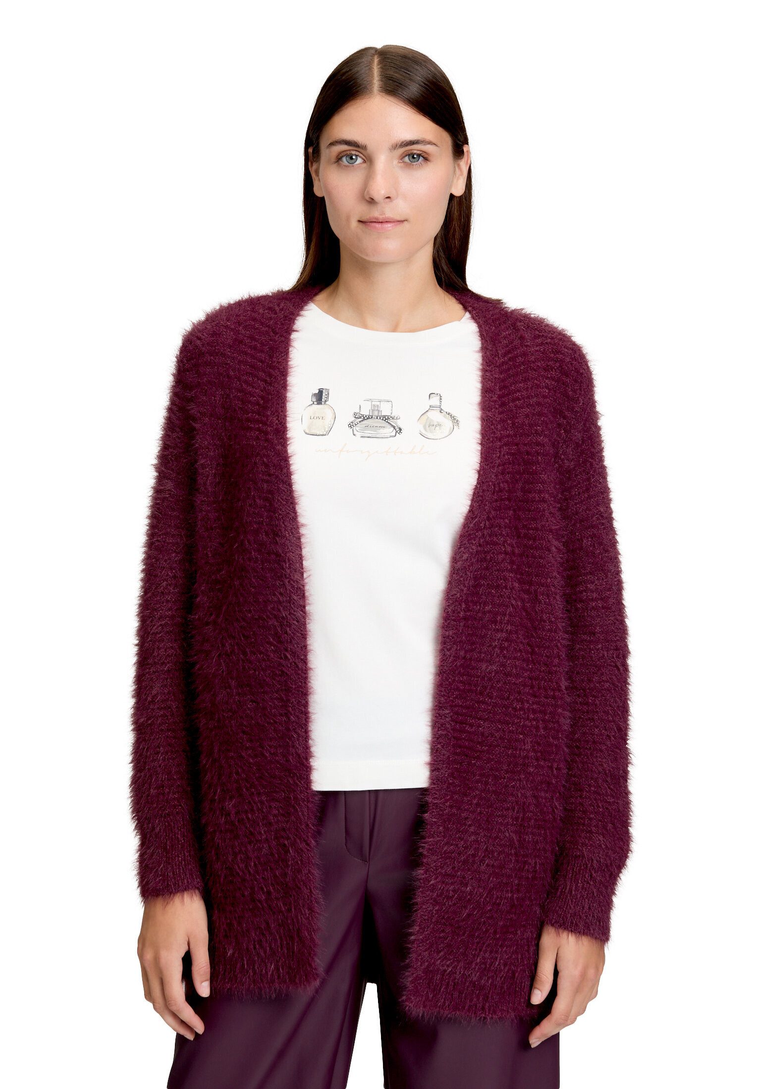 Betty&Co Strickjacke Damen ohne Verschluss (1-tlg)