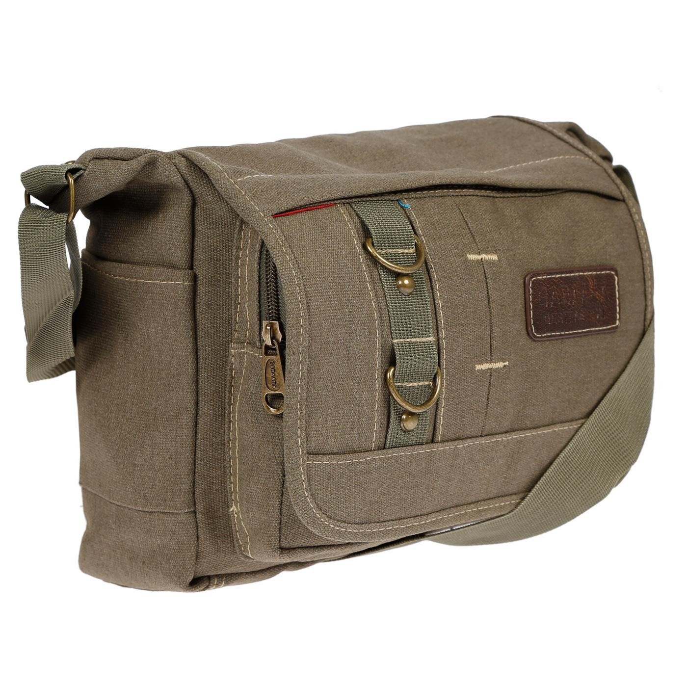 Christian Wippermann Umhängetasche Damen Tasche Schultertasche Umhängetasche aus Canvas, inversch. Farben