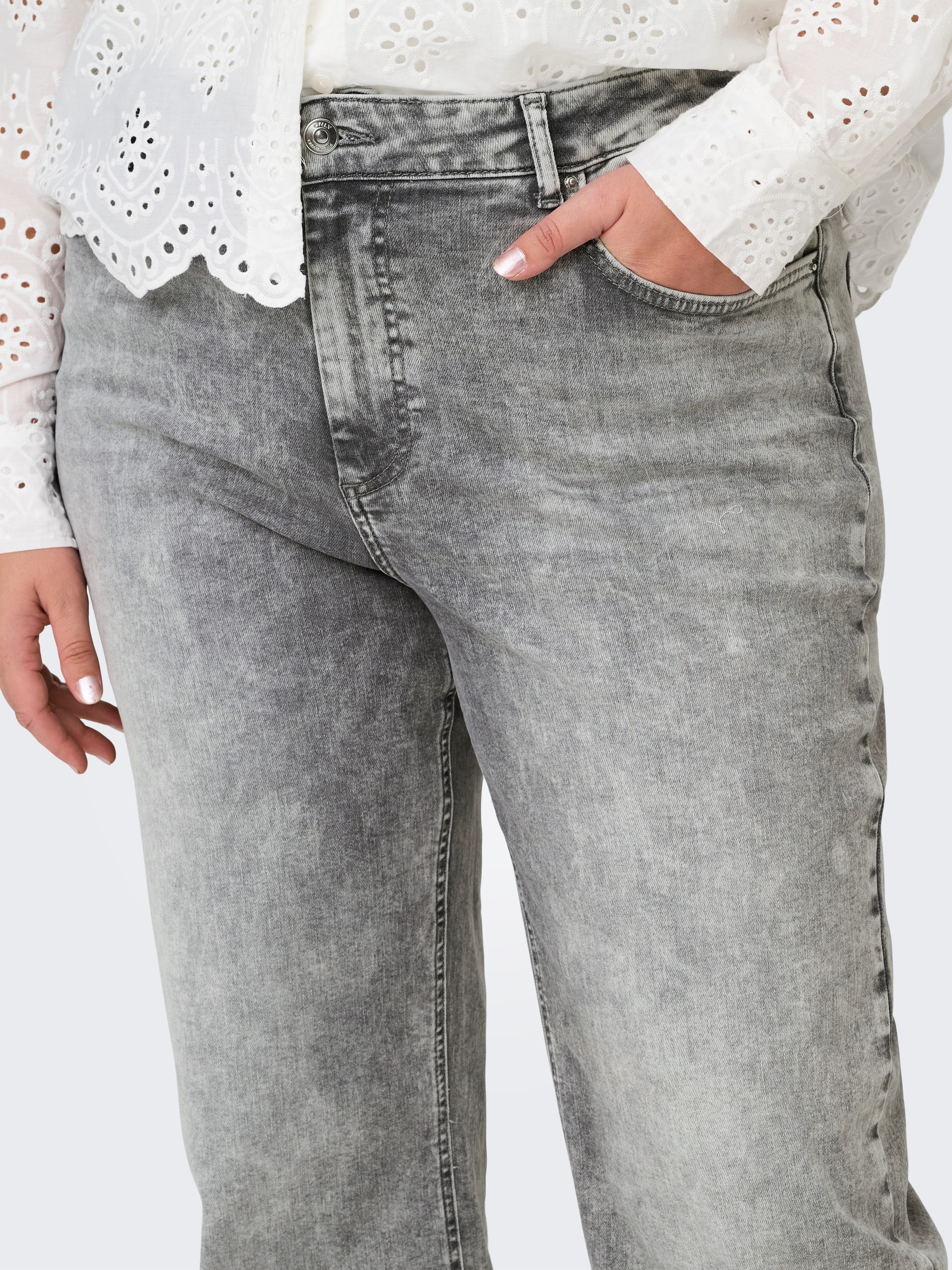 ONLY CARMAKOMA High-waist-Jeans CARWILLY HW WIDE DNM TAI0918