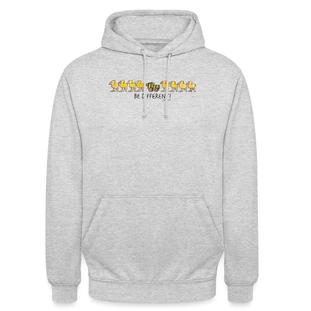 Hoodie Janosch Tigerente Be Different Unisex Hoodie