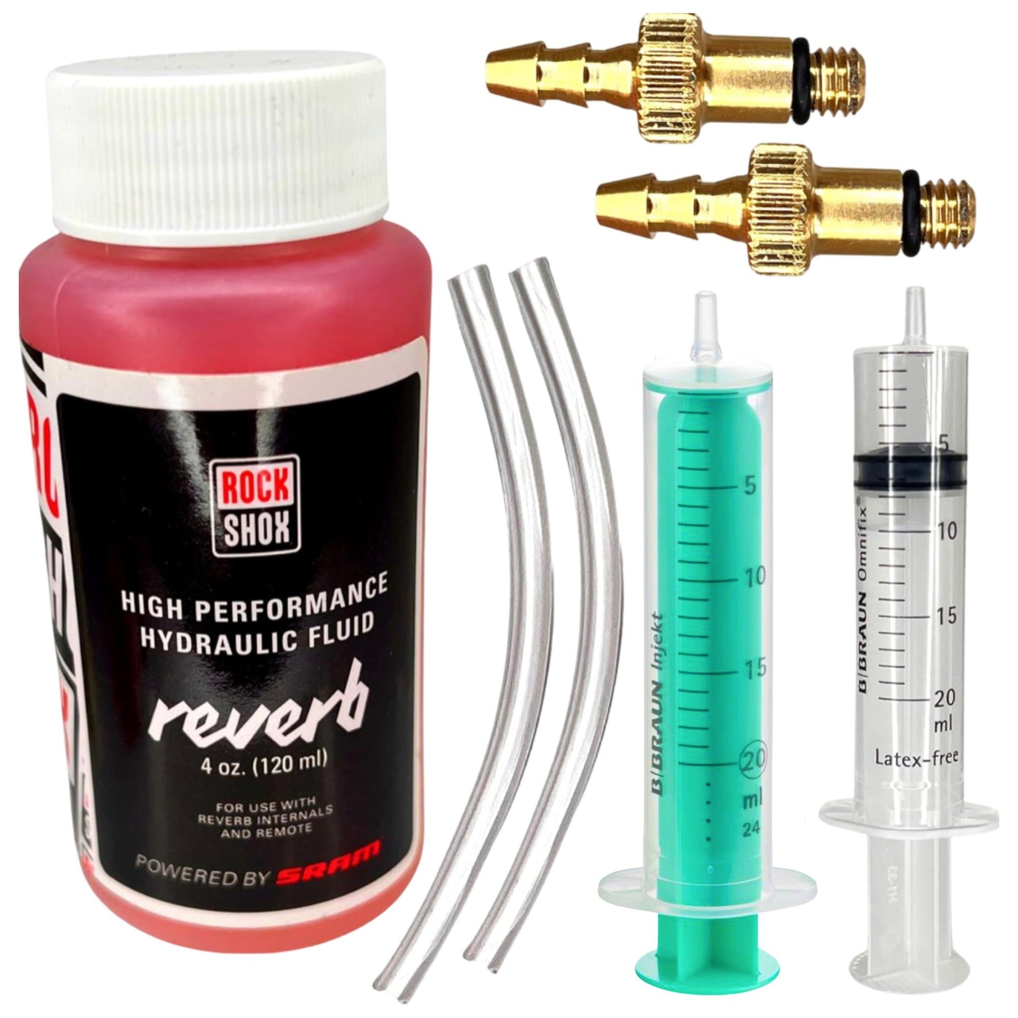 Fahrrad-Montageständer Service Kit inkl.120ml ROCK SHOX Reverb XLoc original Rock Shox