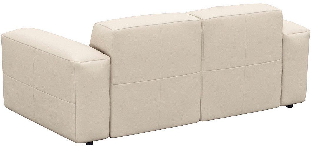 FLEXLUX 2-Sitzer Lucera Sofa, super bequem durch hochwertigen Sitzaufbau mit Kaltschaum, Designsofa, modern & anschmiegsam