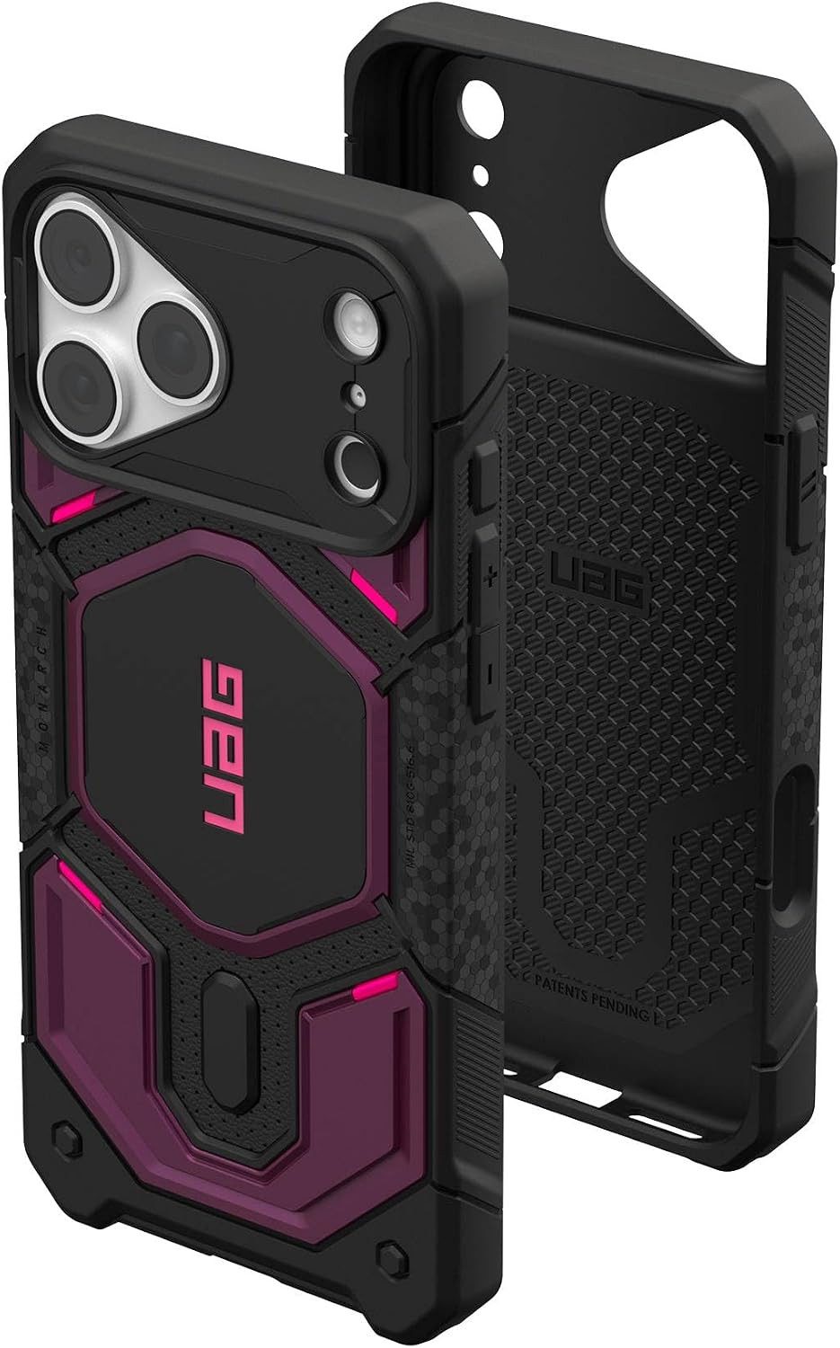 Urban Armor Gear Handyhülle Monarch Pro Case - Apple iPhone 18 Pro Max / iPhone 17 Pro Max Hülle, Premium Materialien, 5fach Falltest nach MIL STD 810G 516.6 – Bild 3 von 5