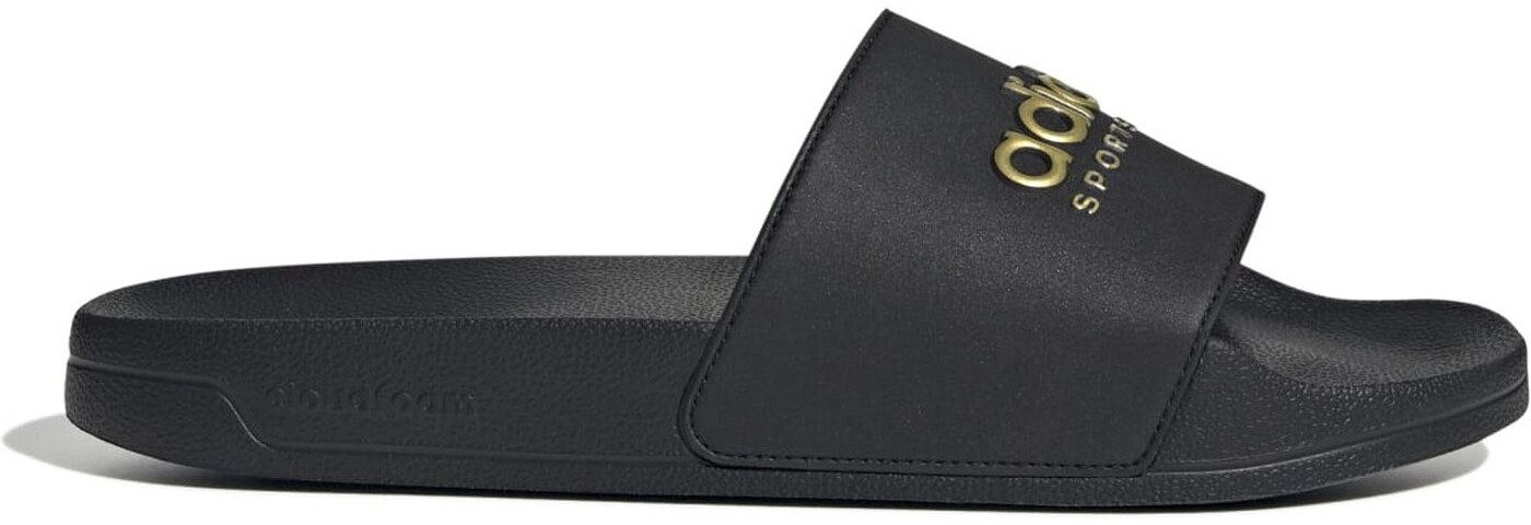 adidas Sportswear ADILETTE SHOWER CBLACK/CBLACK/MAGOLD Badeschuhe günstig online kaufen