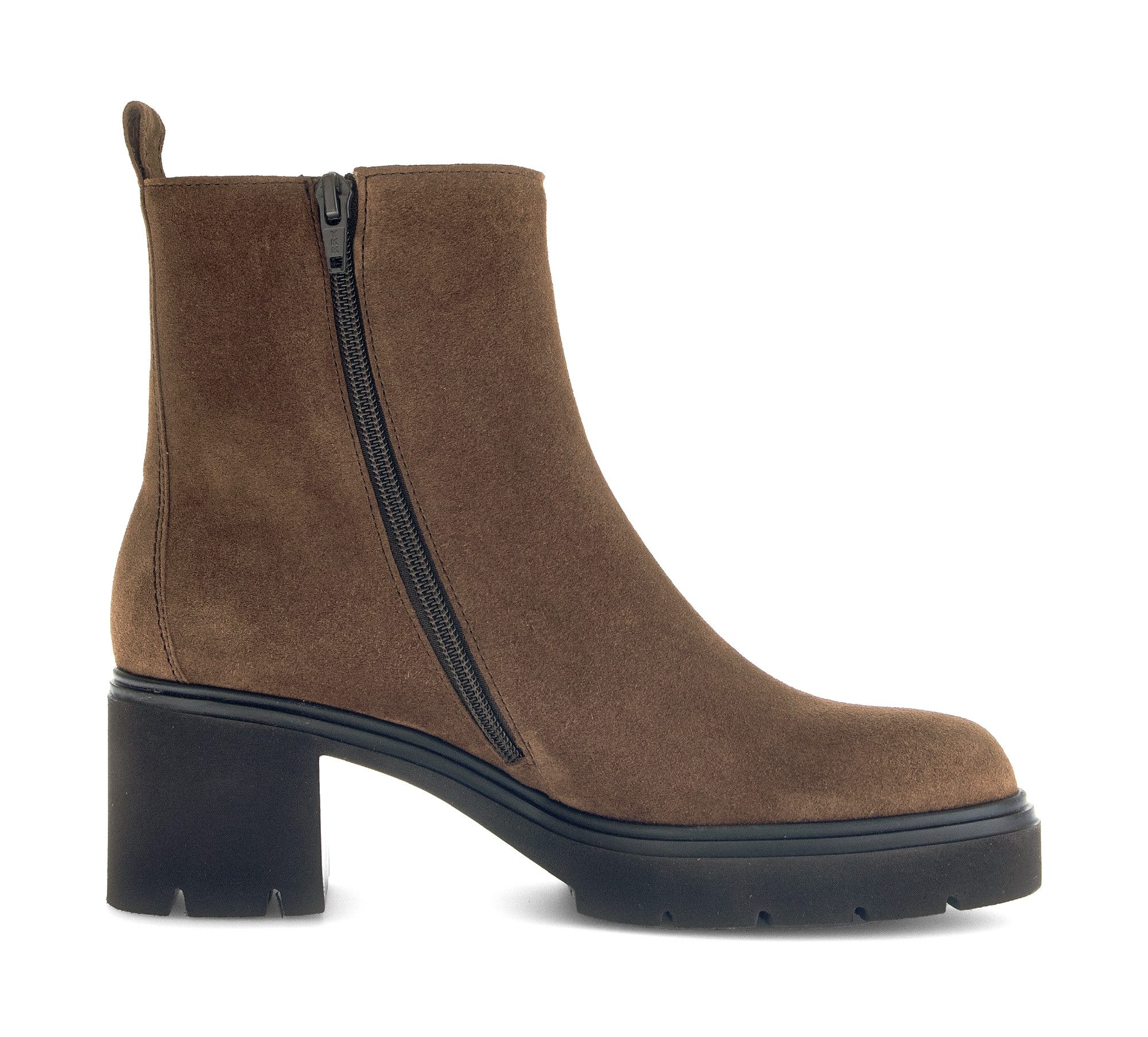 Gabor Stiefelette, Blockabsatz, Ankleboots, Businessboots mit dezenten Ziernähten