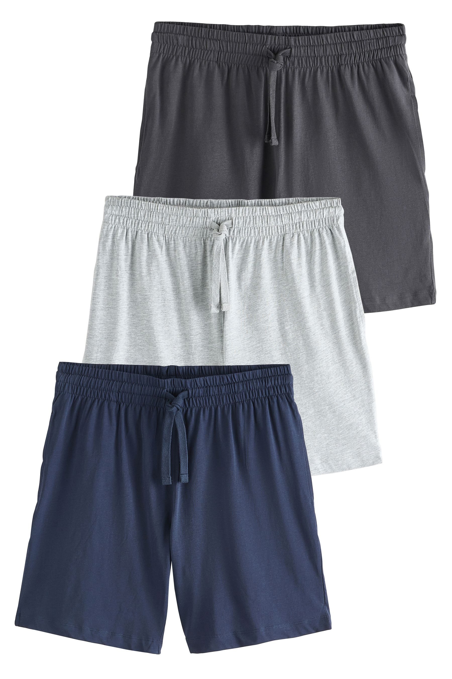 Next Pyjama Jersey-Schlafanzugshorts im 3er-Pack (3 tlg)