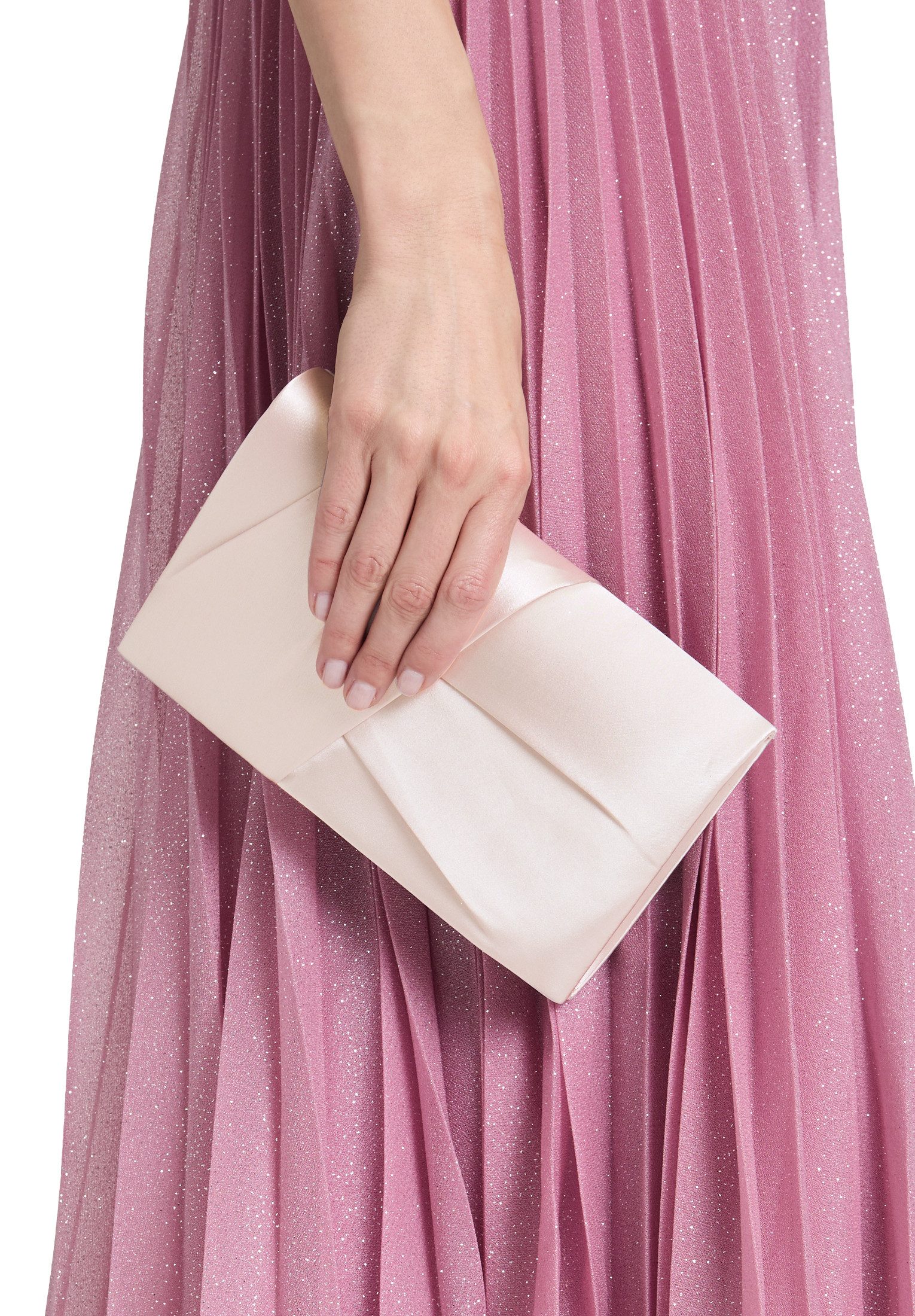 Vera Mont Abendtasche Damen unifarben, Falten günstig online kaufen